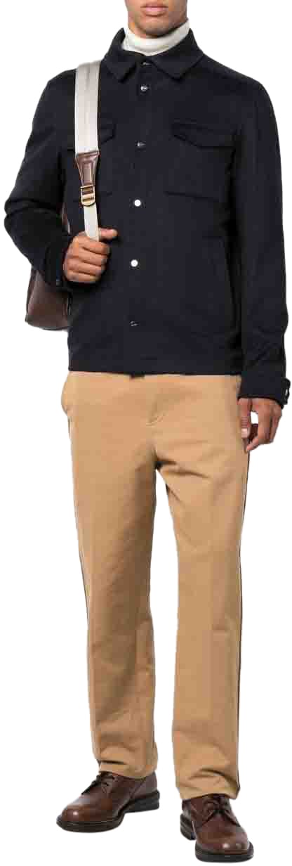 Herno Coats Blue Blauw