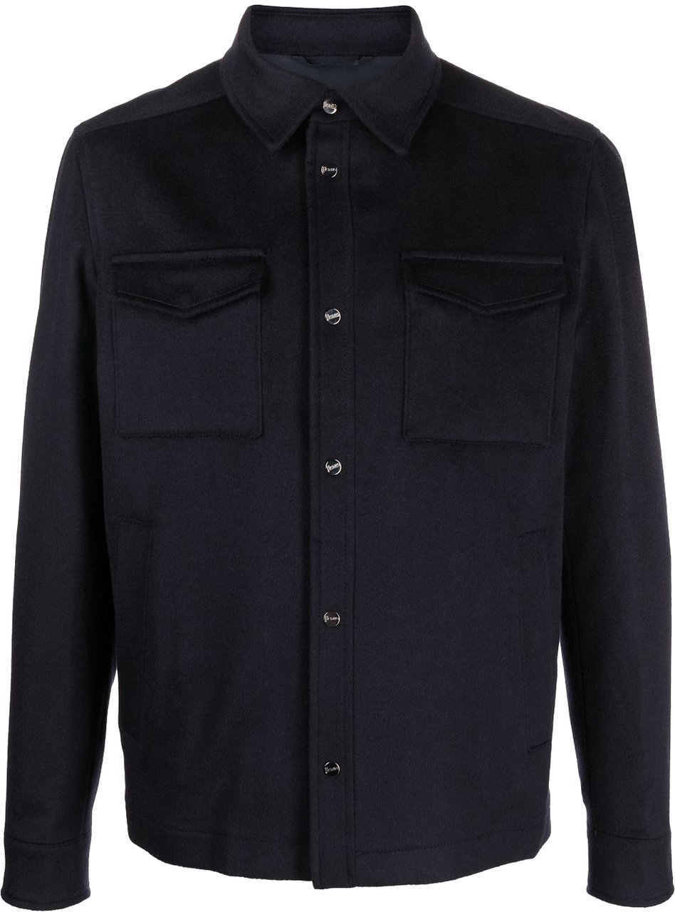 Herno Herno Coats Blue Blauw