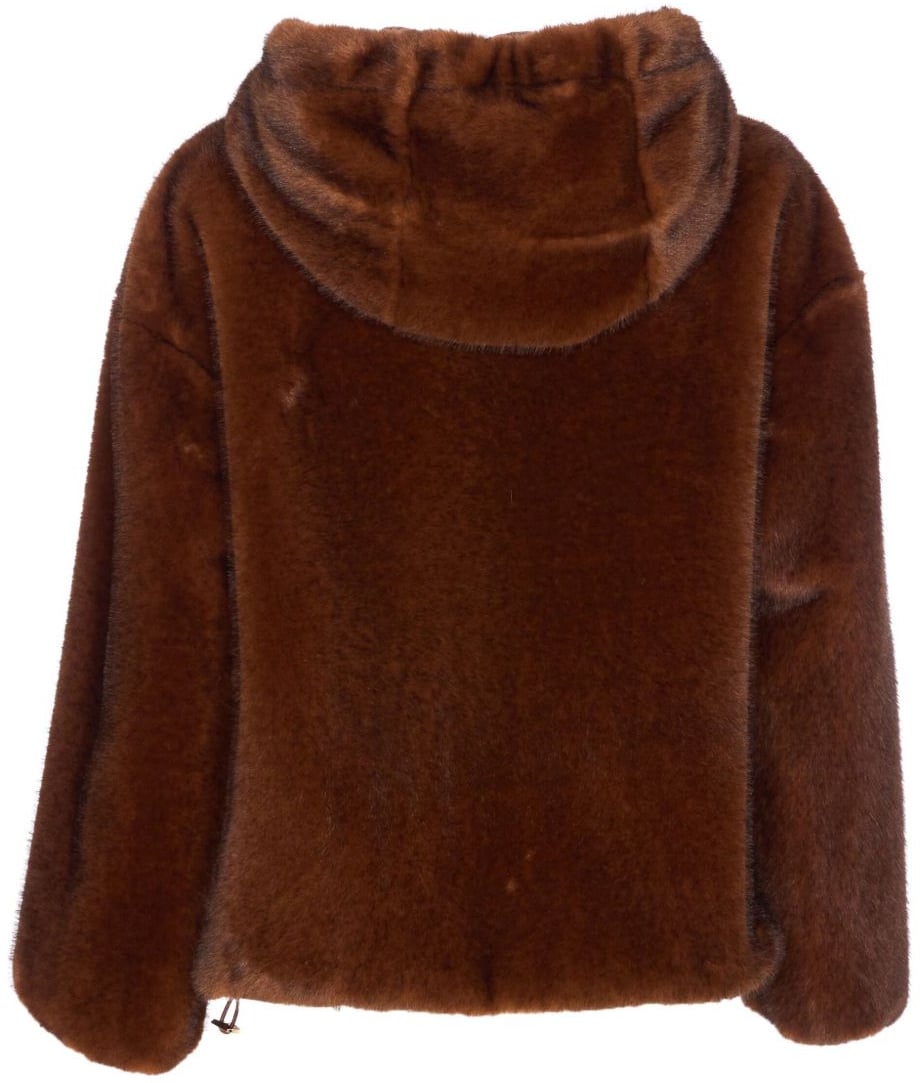 Herno Coats Brown Bruin