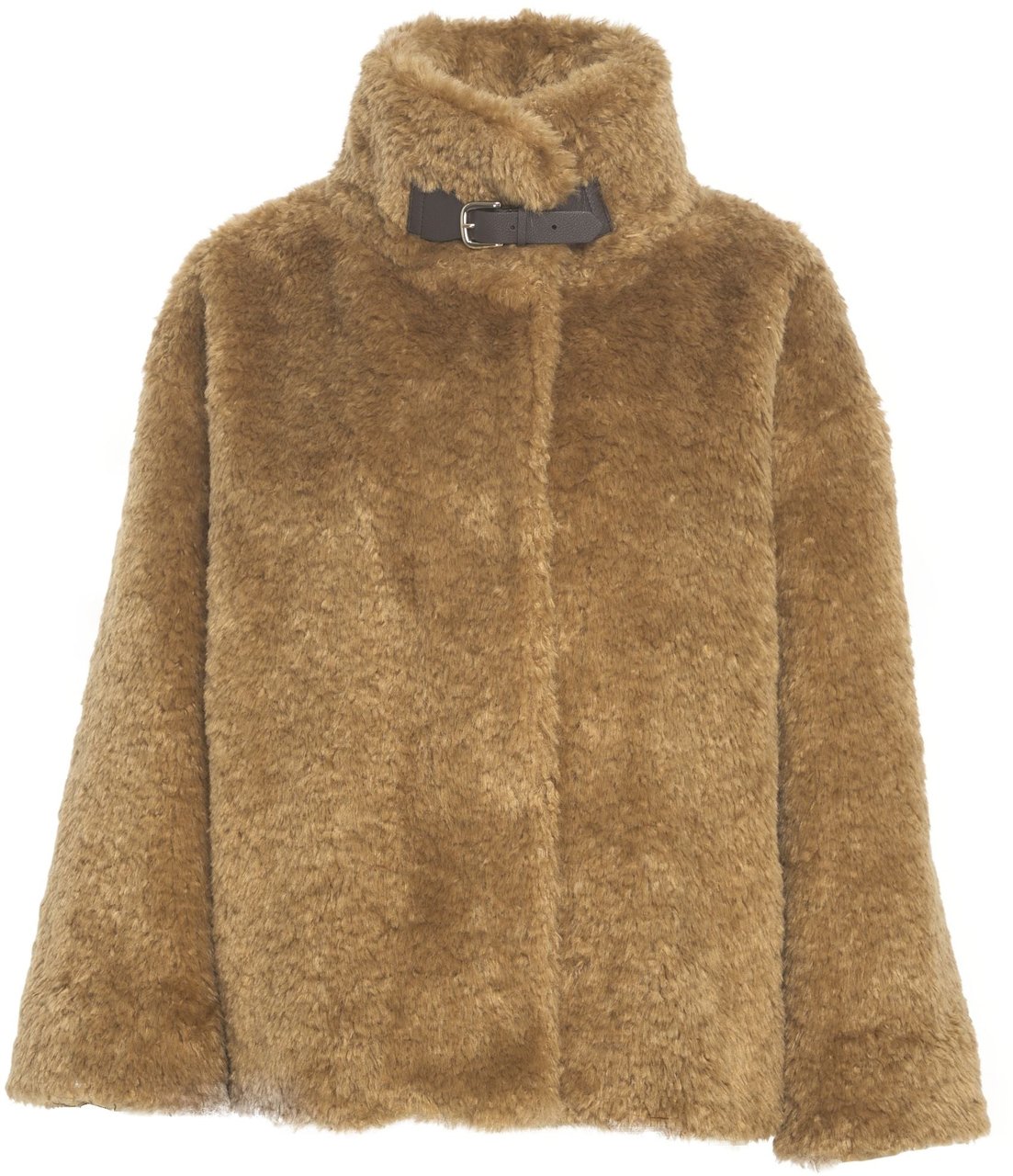 Herno Faux fur jacket Bruin
