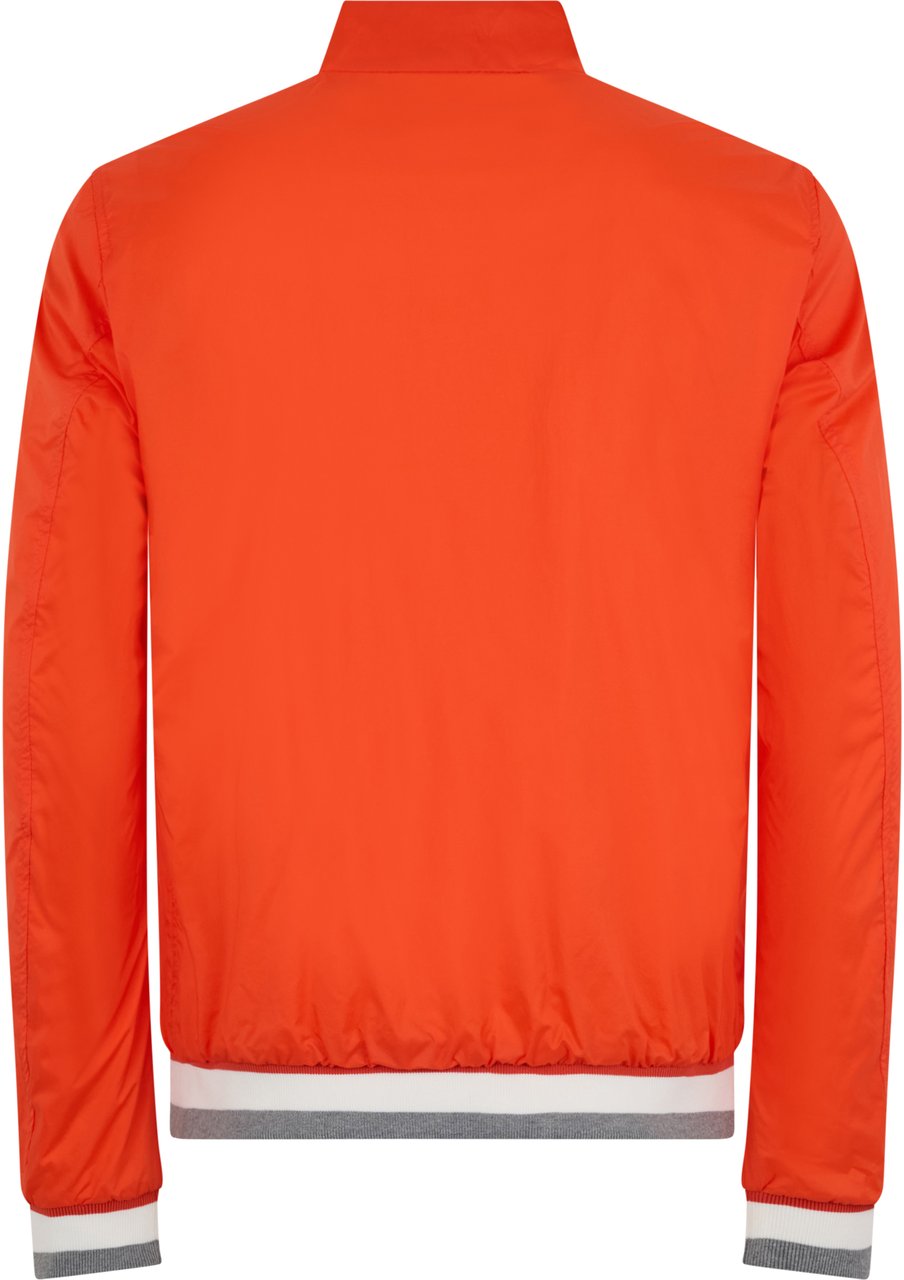 Herno Reversible slim fit bomber jacket Wit