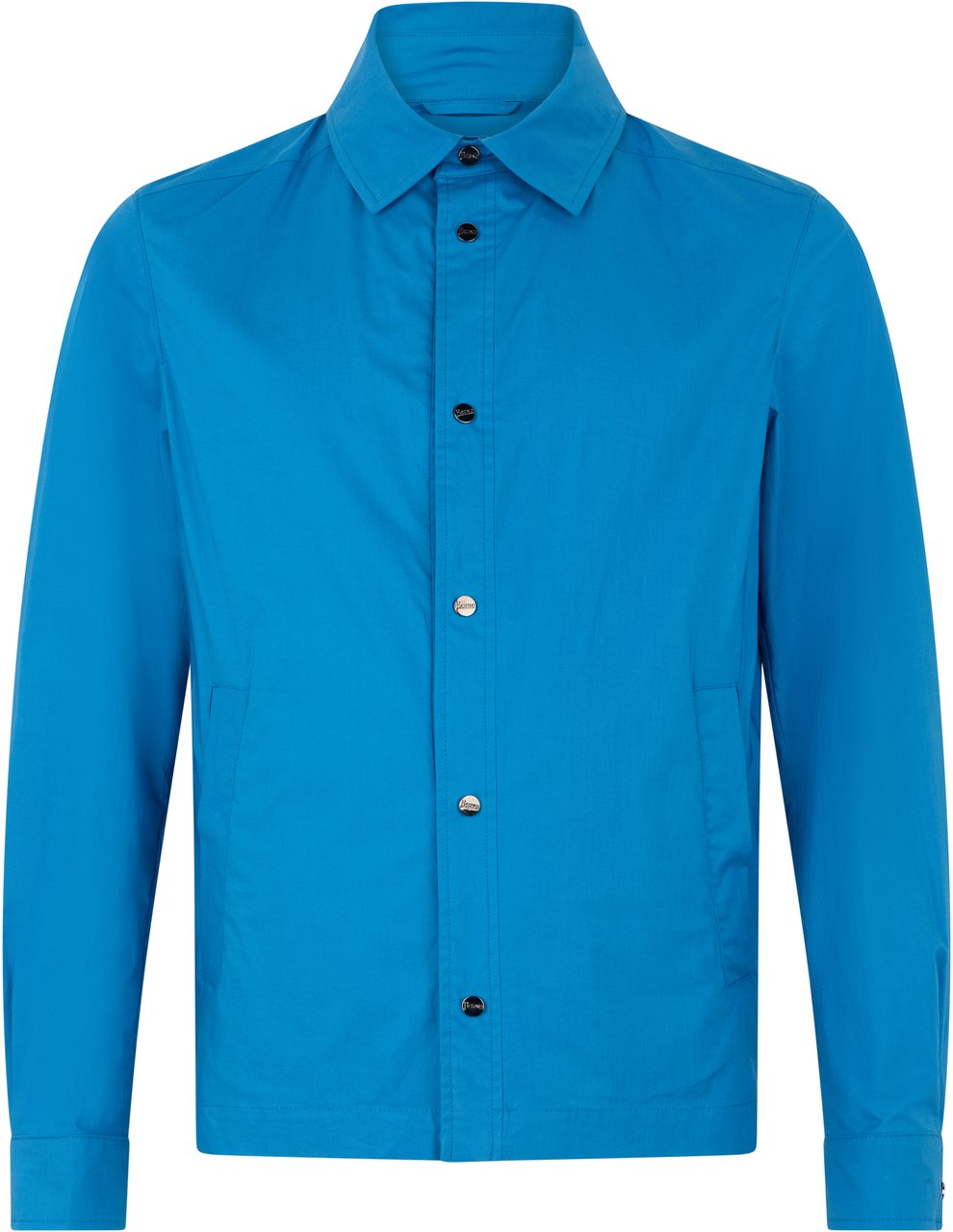 Herno Jacket with shirt cut Blauw