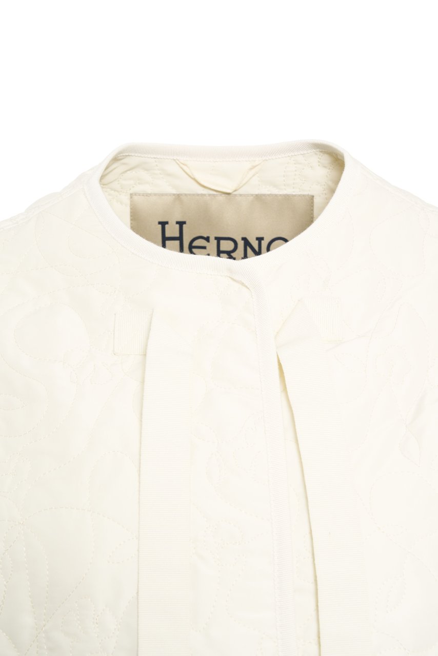Herno Quilted jacket Wit