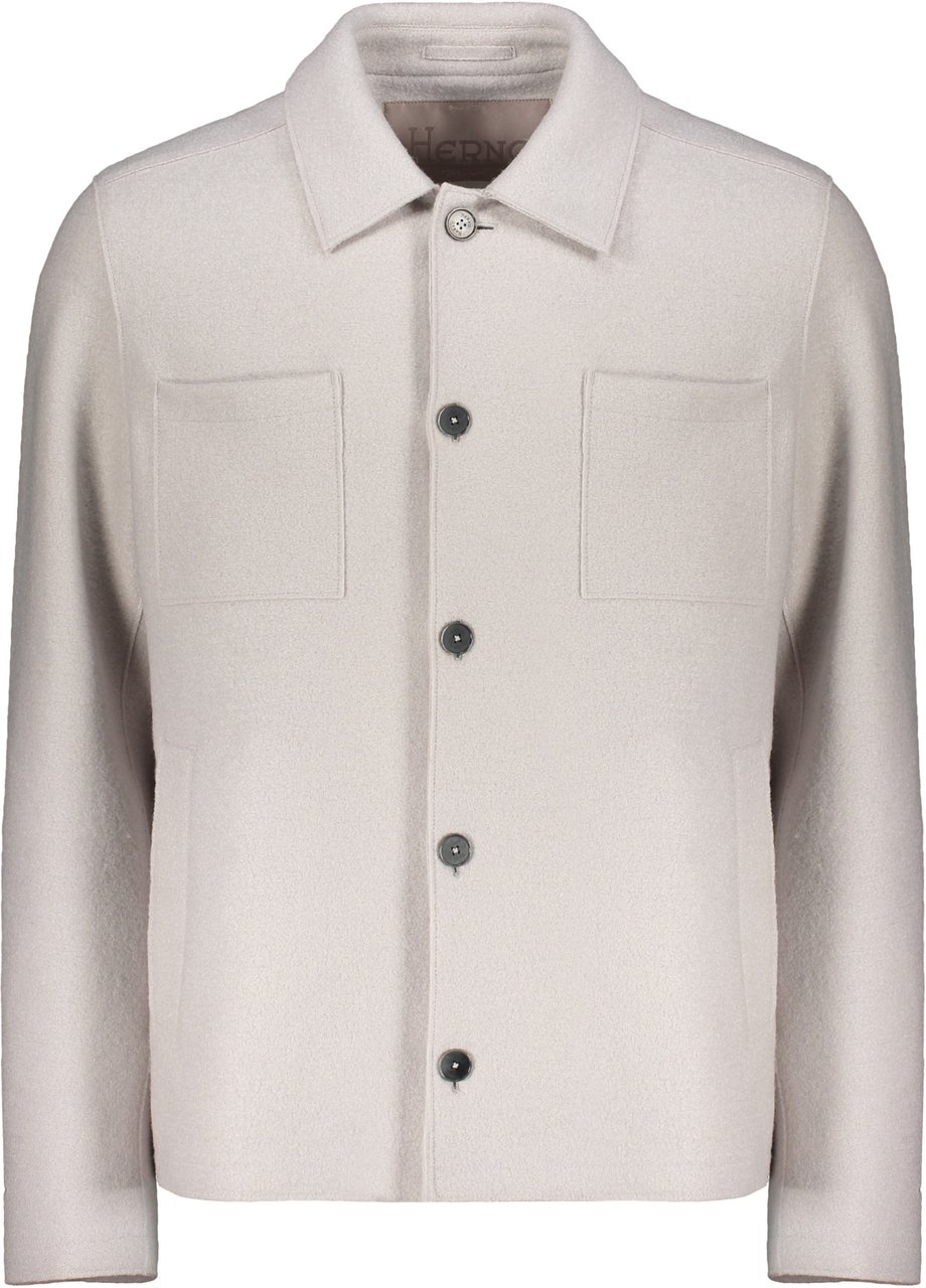 Herno Virgin wool jacket Neutraal