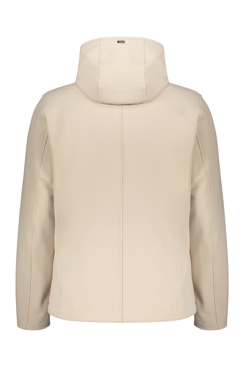 Herno Lightweight jacket with hood for every occasion Neutraal