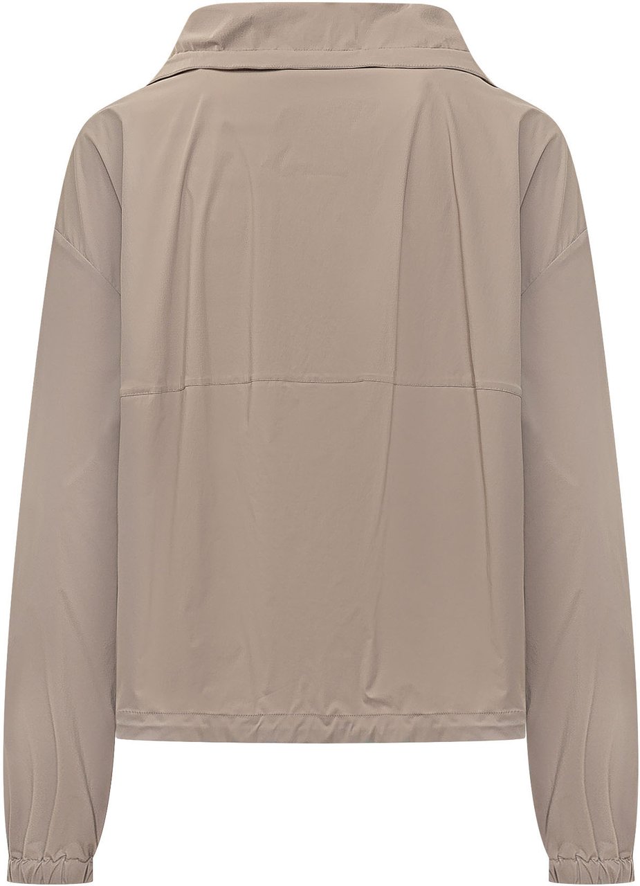 Herno Giubbotto Leggero con Cappuccio Beige