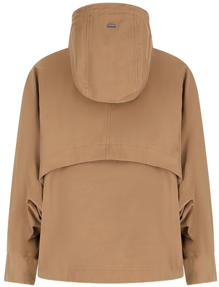 Herno Coats Marrone Beige