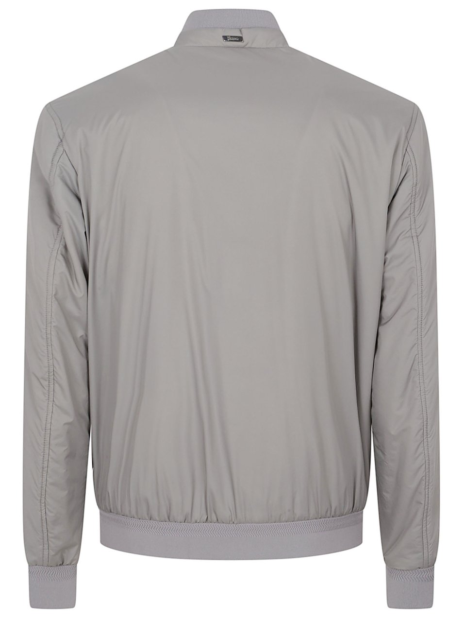 Herno Versatile Grey Bomber Jacket Grijs