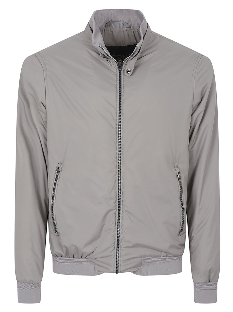 Herno Versatile Grey Bomber Jacket Grijs
