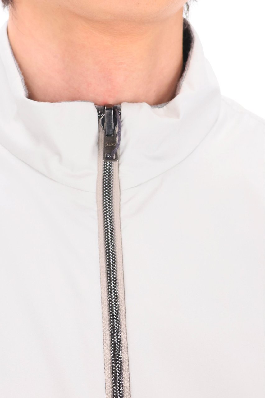 Herno Mastice Reversible Lightweight Bomber Jacket Wit