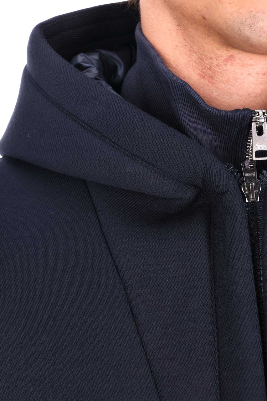 Herno 3-Layer Scuba Bomber Jacket Zwart