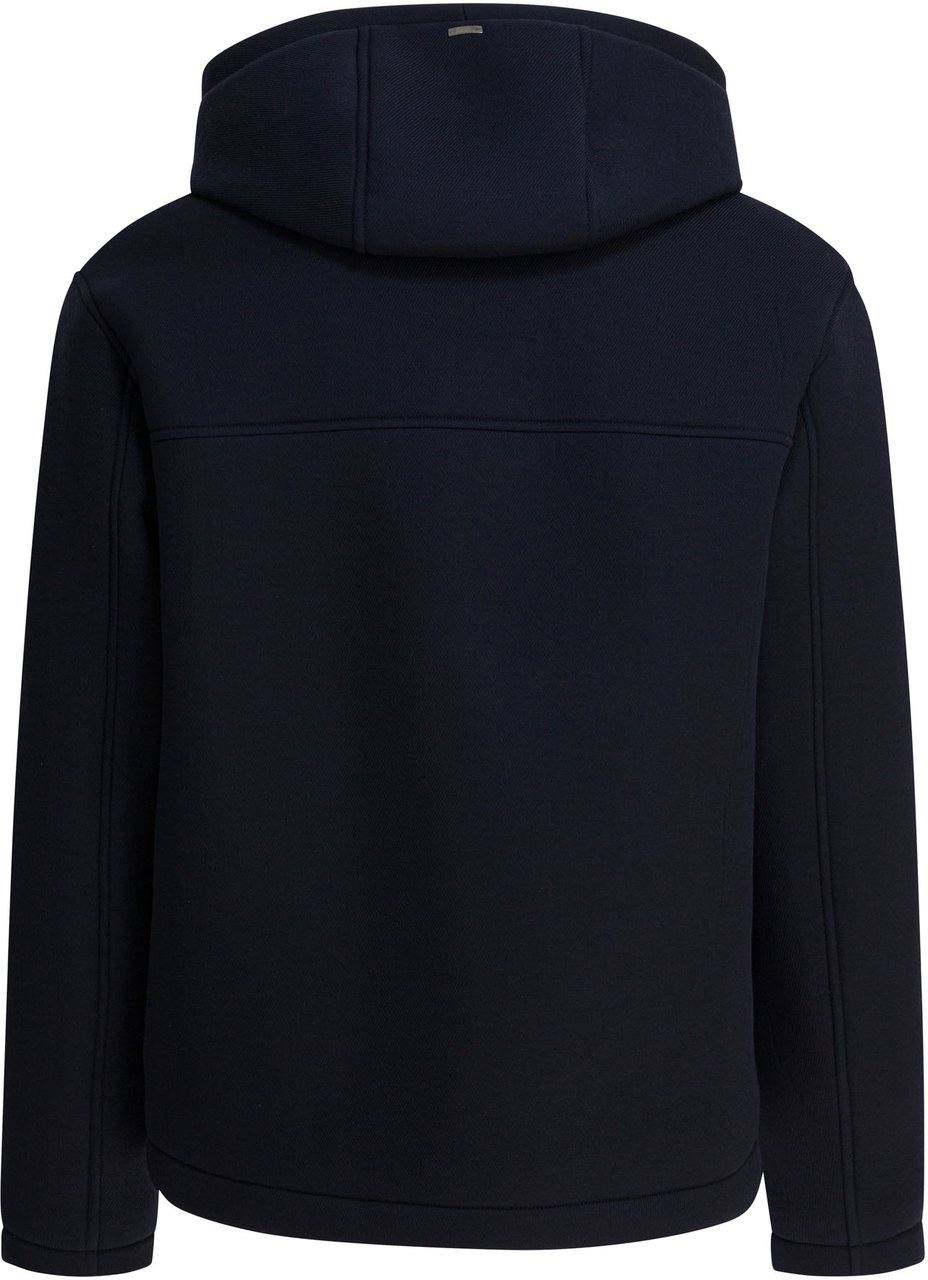 Herno Short scuba coat Blauw