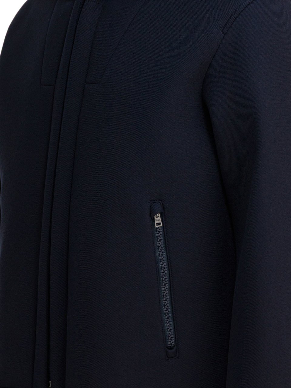 Herno Short scuba coat Blauw