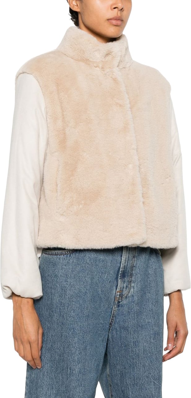 Herno Coats Powder Beige