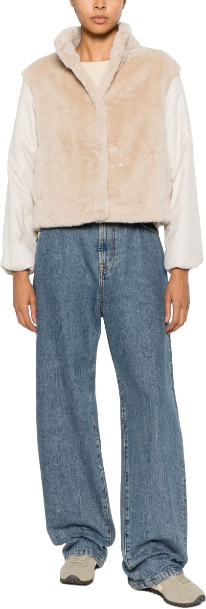 Herno Coats Powder Beige