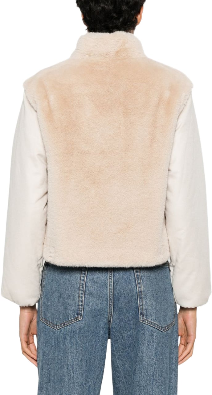 Herno Coats Powder Beige