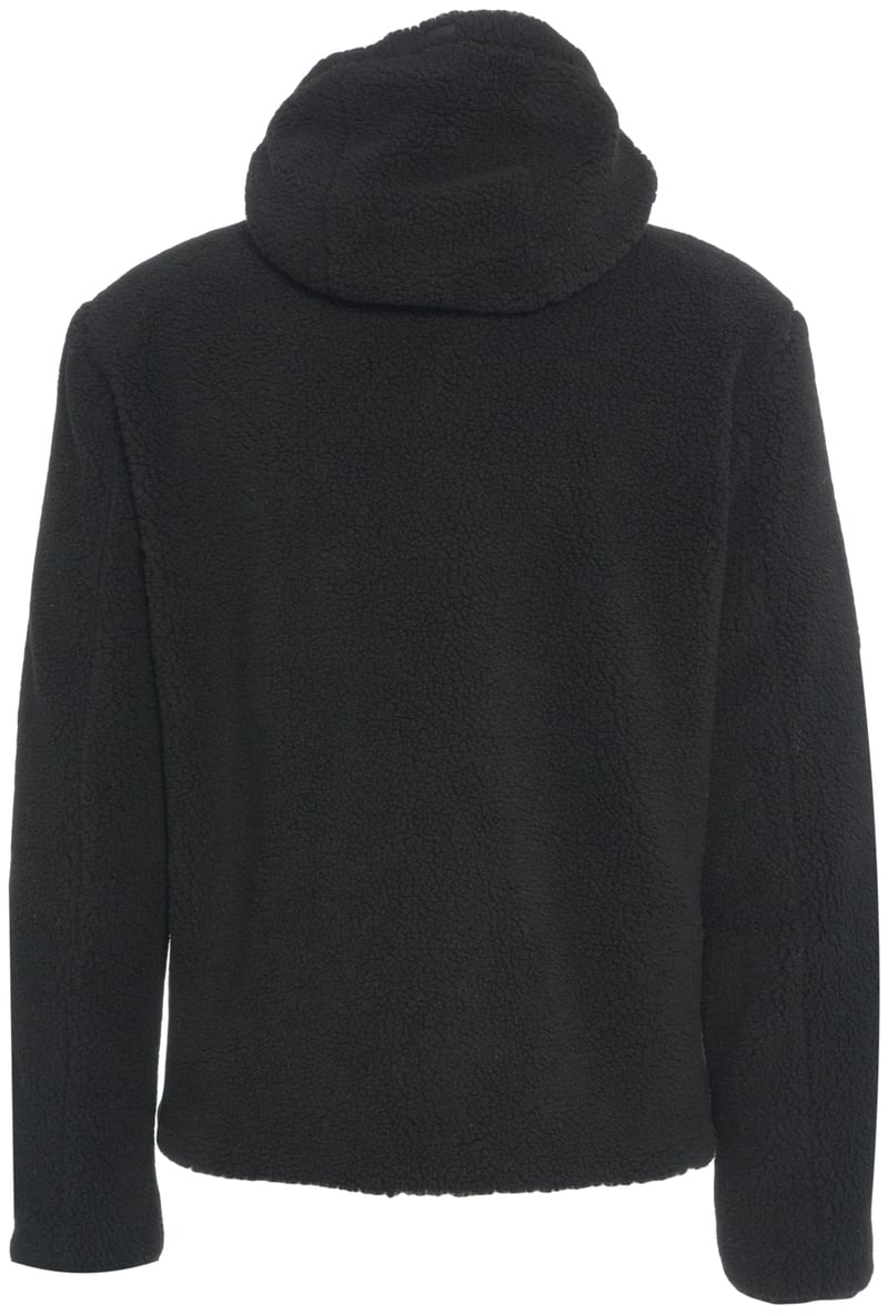 Herno Giacca teddy con cappuccio Zwart