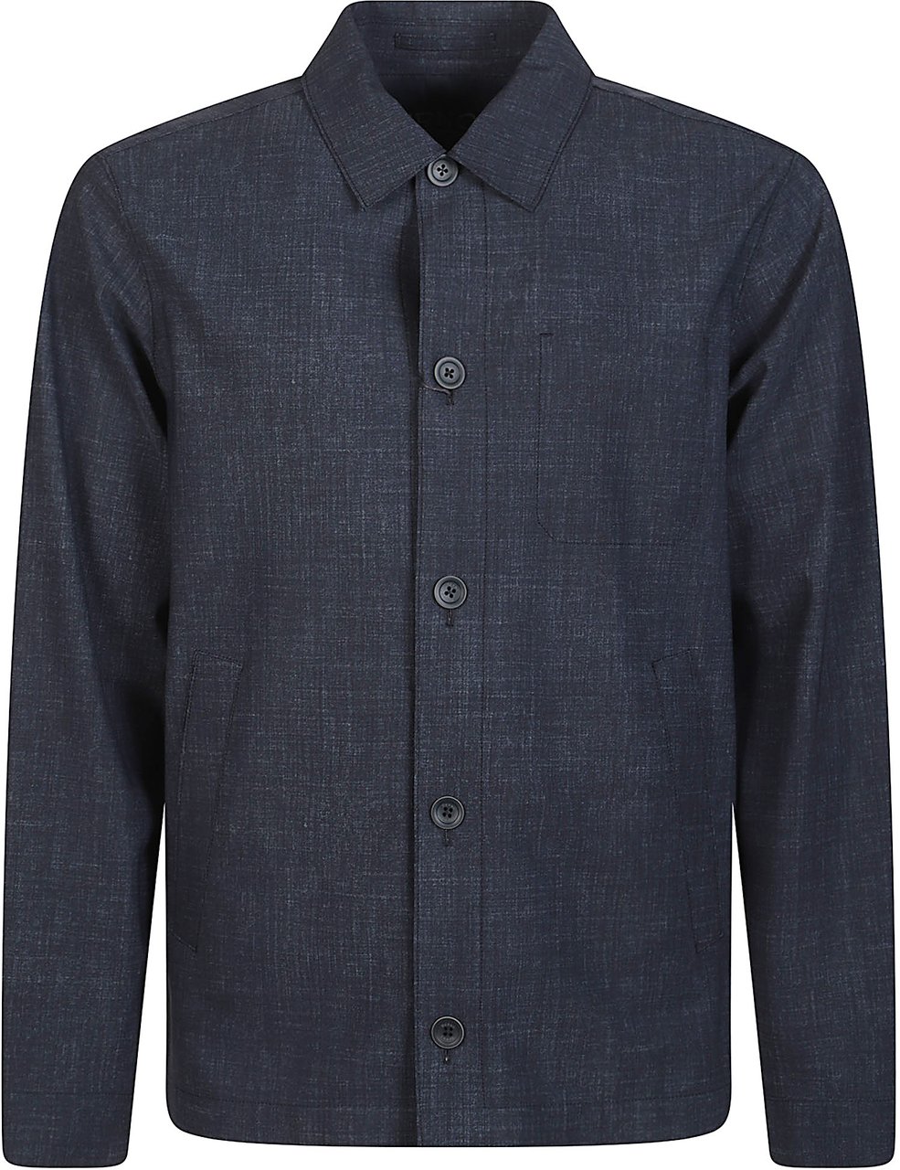 Herno Shirt Jacket Blue Blauw