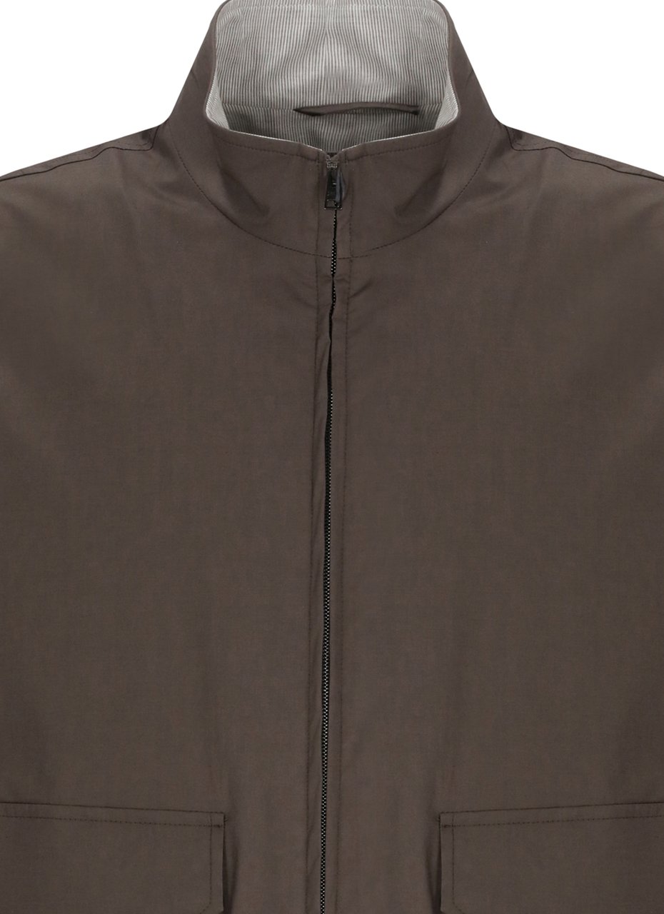 Herno Coats Brown Taupe