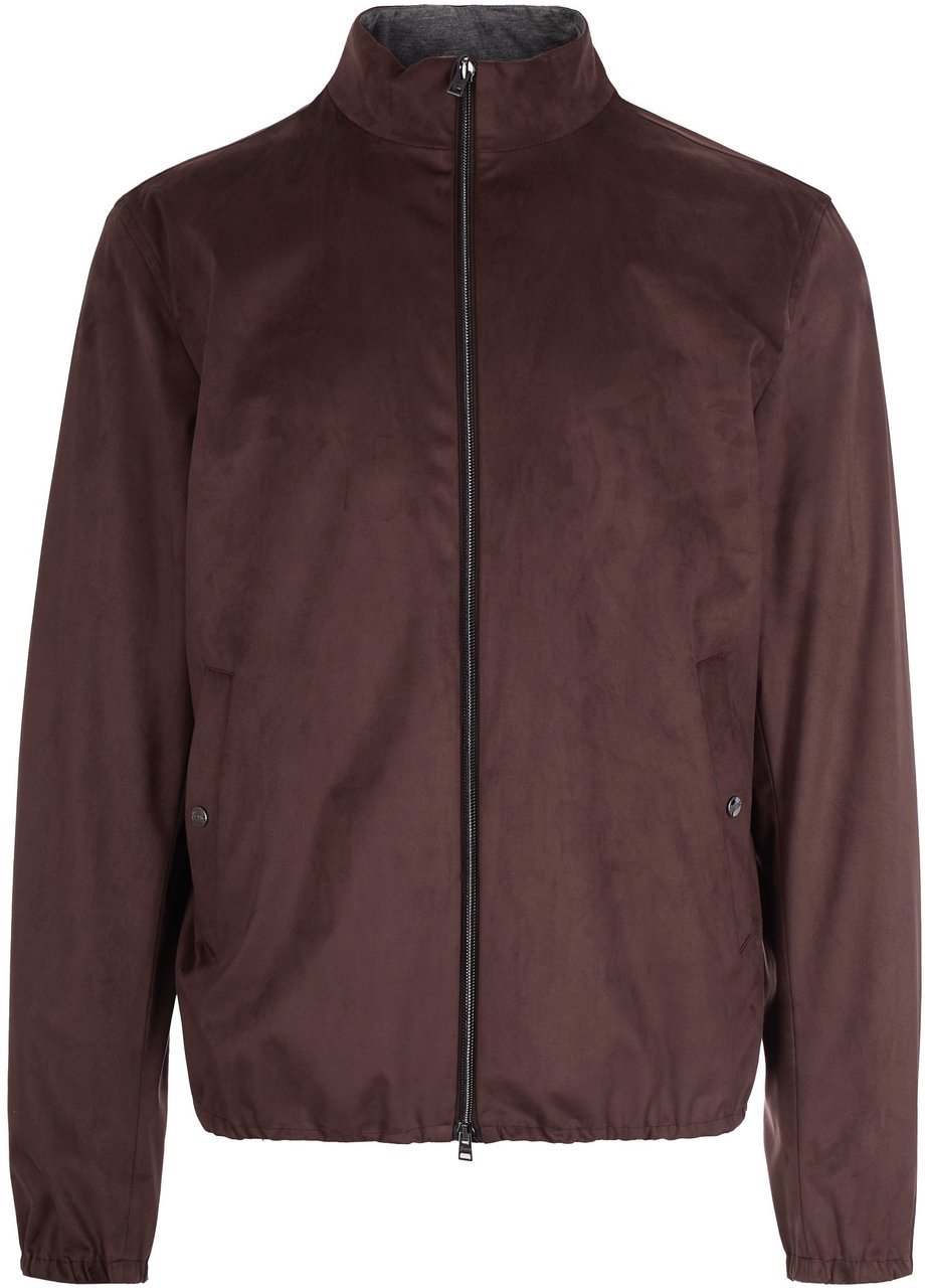 Herno Coats Marrone Scuro Bruin