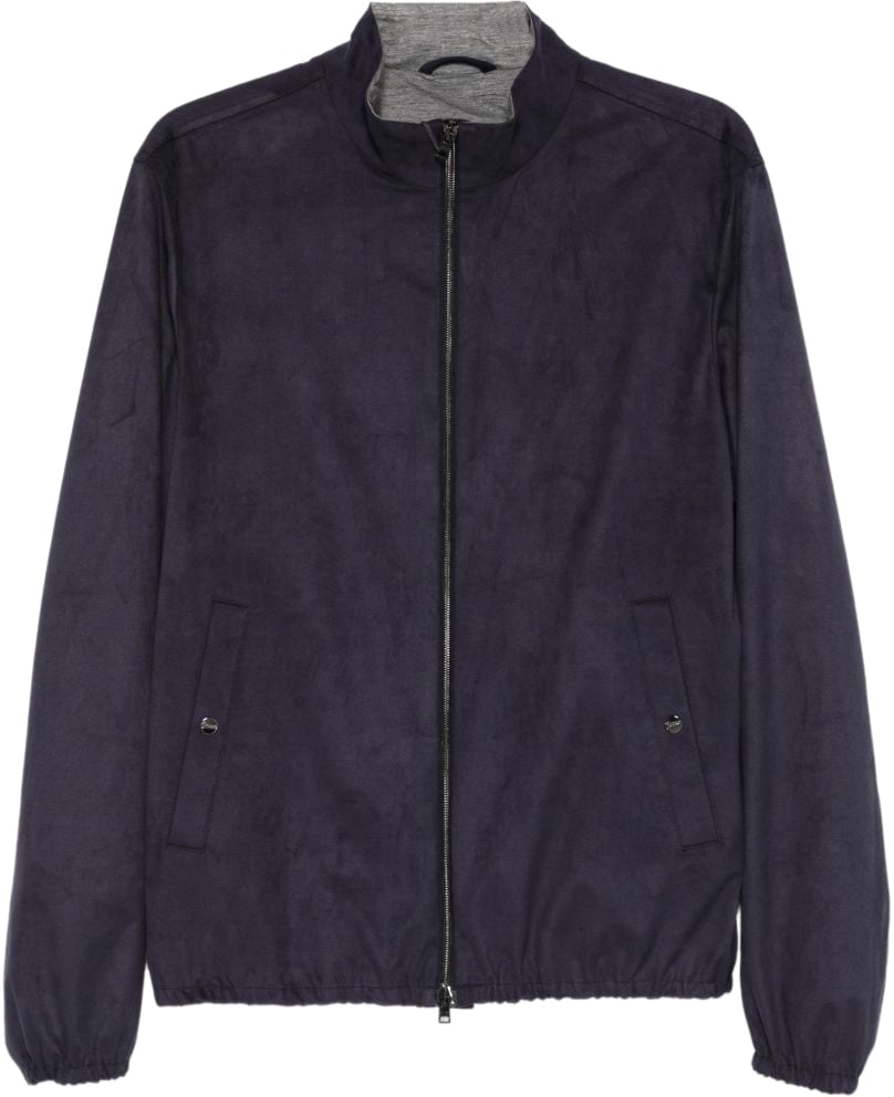 Herno Coats Blue Navy