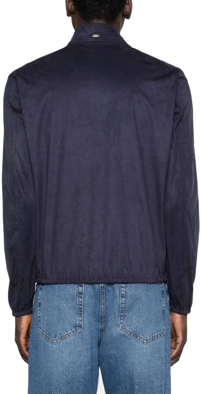 Herno Coats Blue Navy