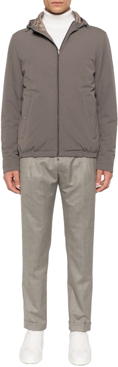 Herno Coats Brown Bruin