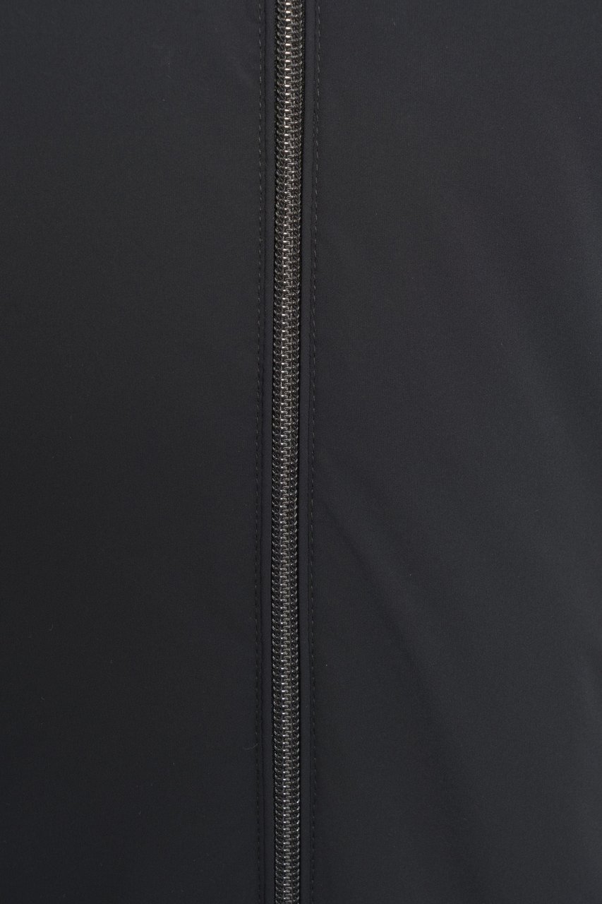 Herno Hooded jacket Zwart