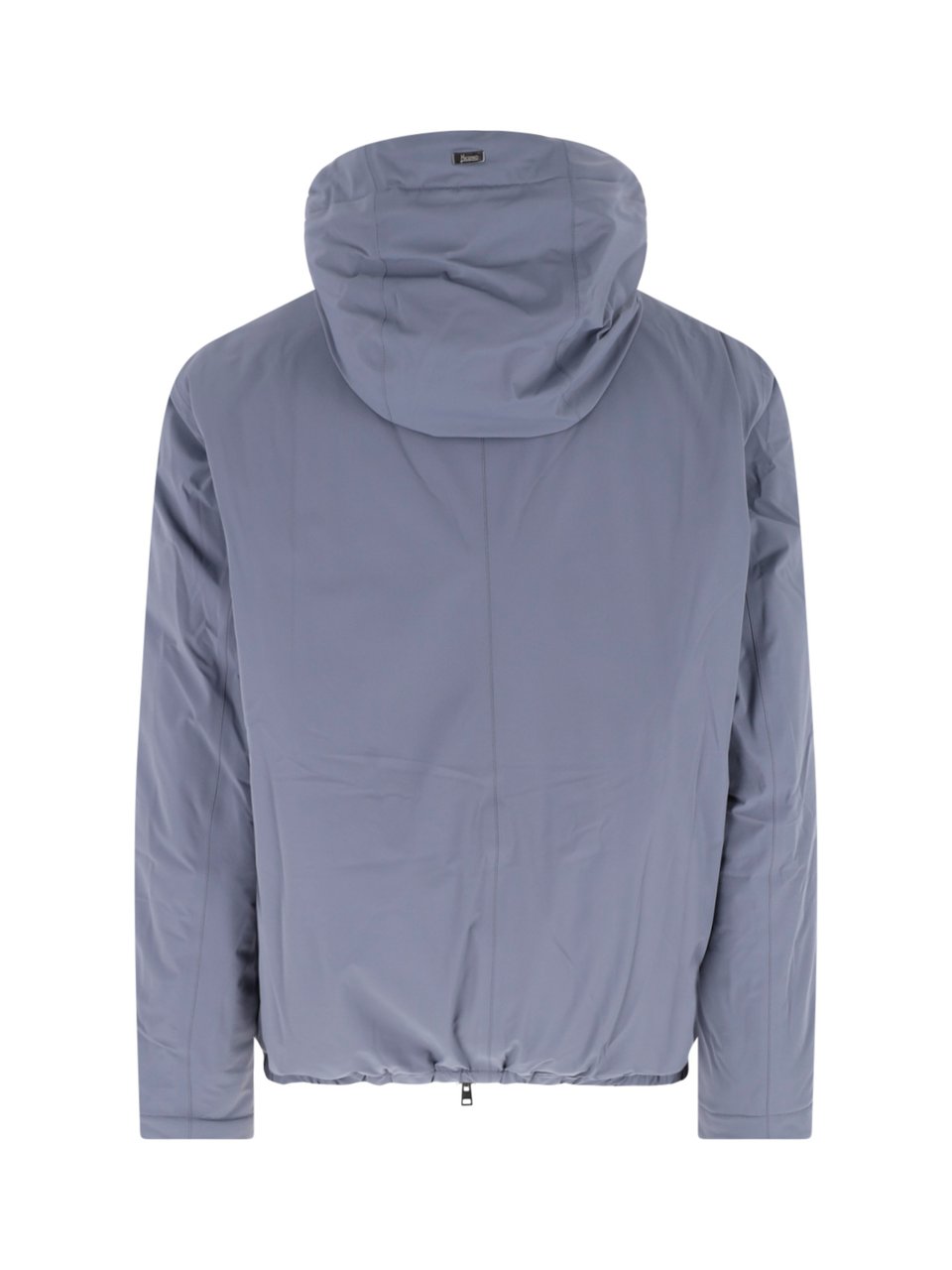 Herno Light Blue 4-Way Nylon Jacket Blauw