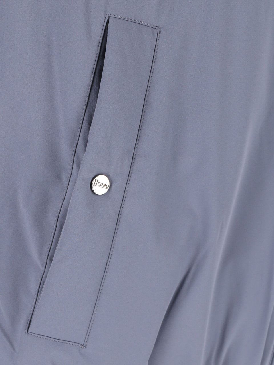 Herno Light Blue 4-Way Nylon Jacket Blauw