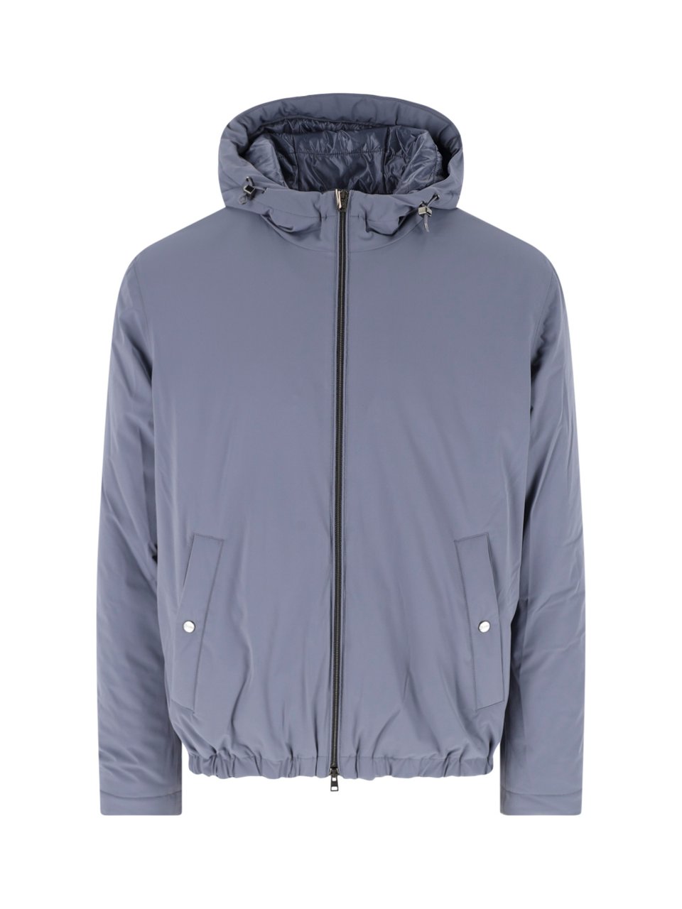 Herno Light Blue 4-Way Nylon Jacket Blauw