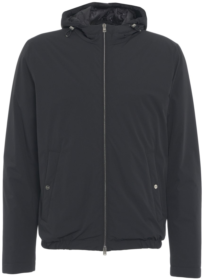 Herno Giacca con cappuccio Zwart