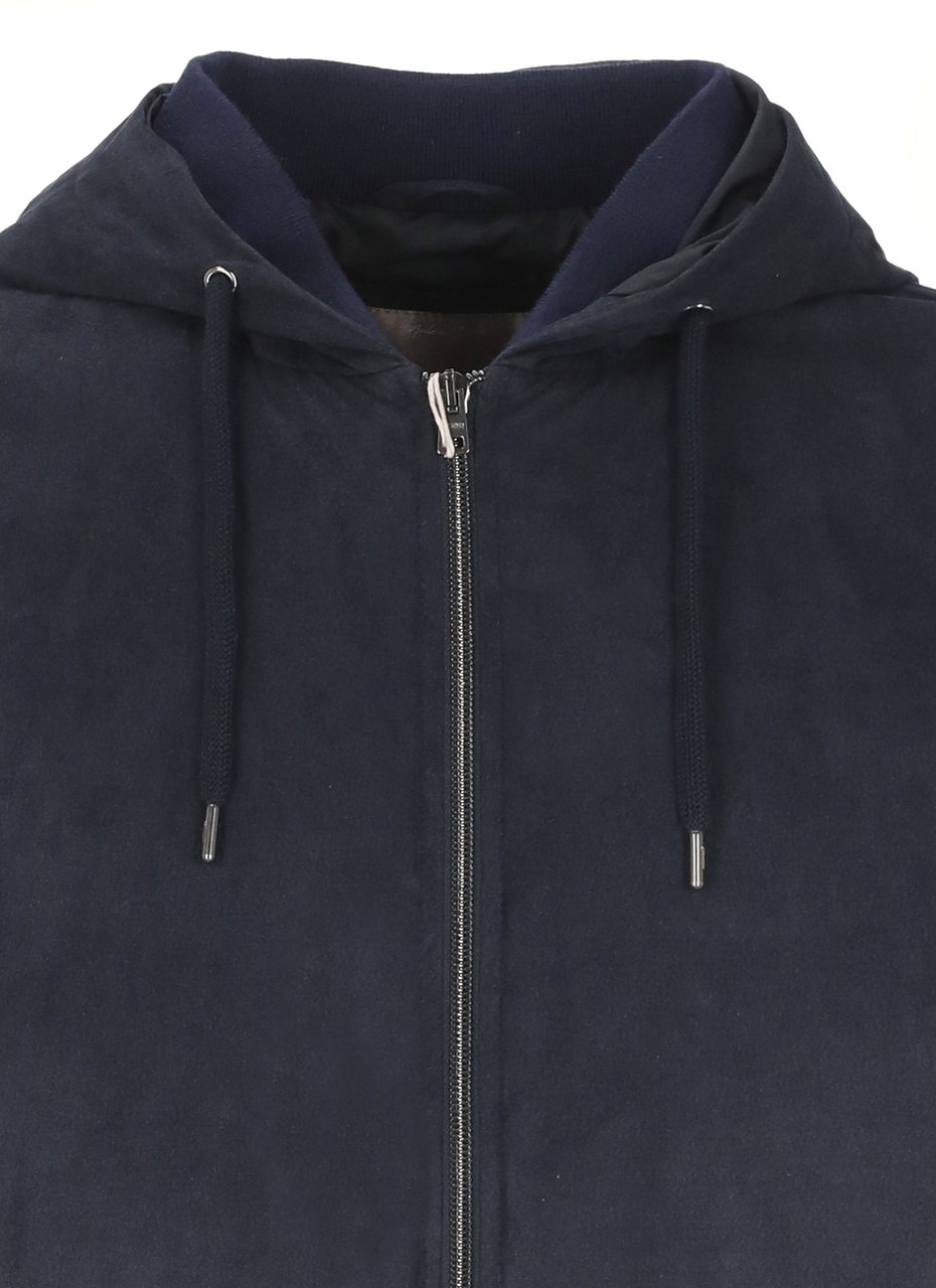 Herno Coats Blue Blauw