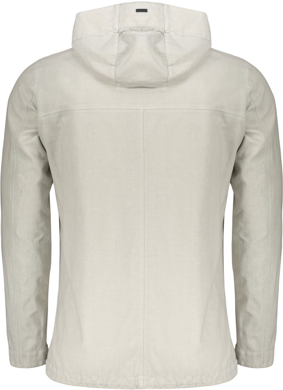 Herno Linen jacket Grijs