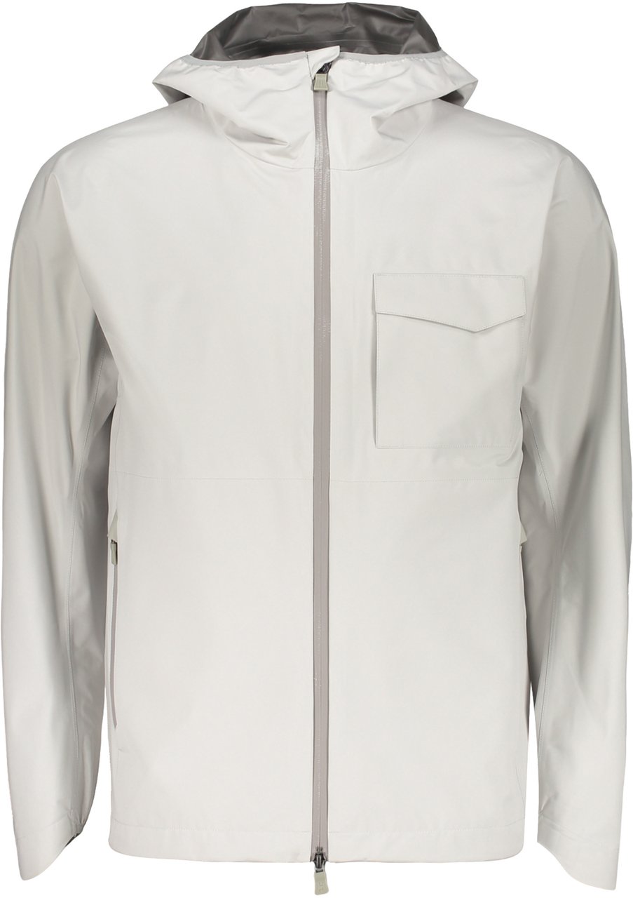 Herno Lightweight jacket with hood, modern and versatile Neutraal