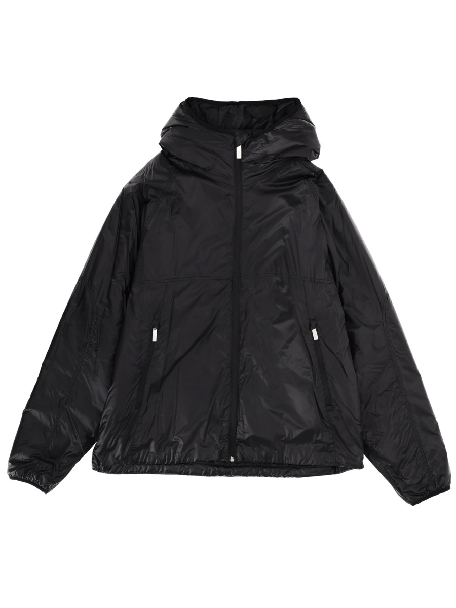 Herno Lightweight Relaxed Hooded Jacket Zwart
