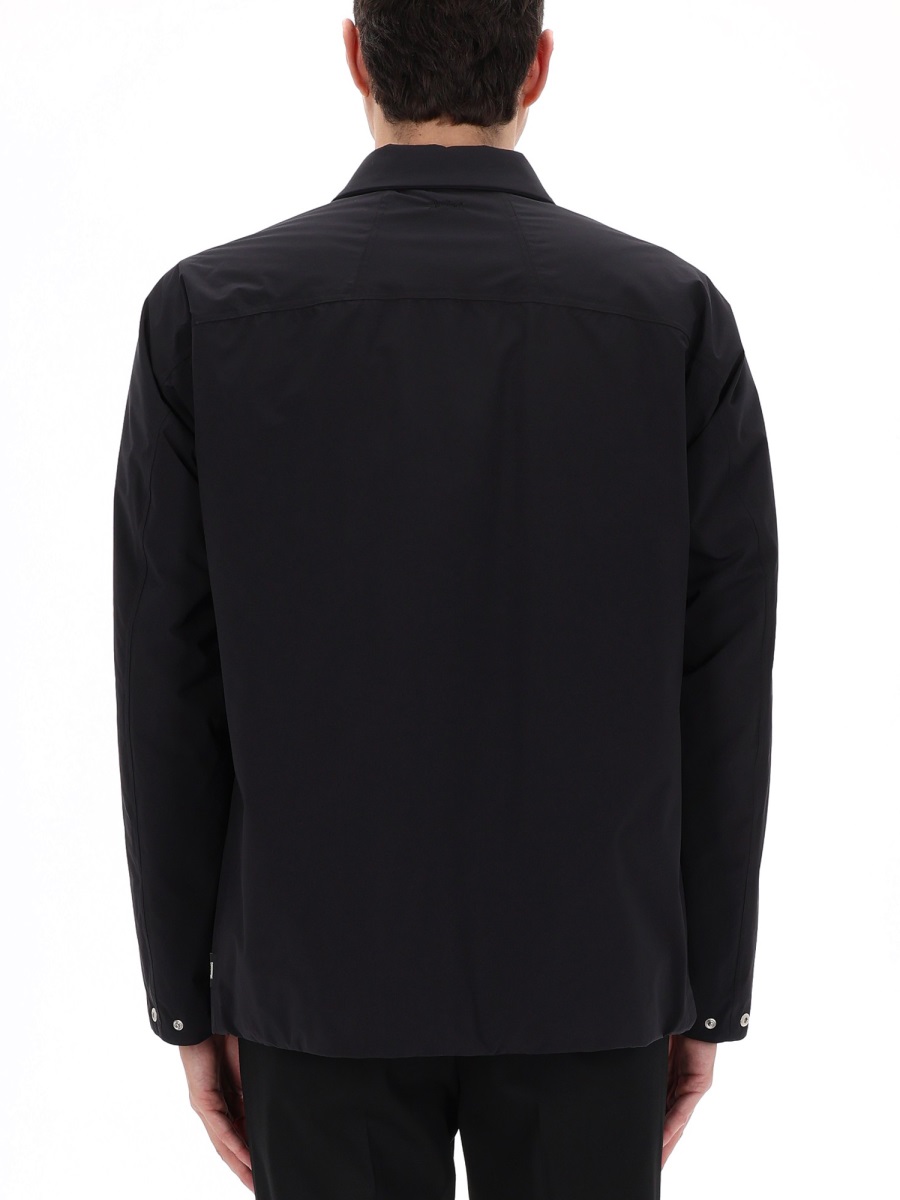 Herno Laminar Waterproof Matte Boxy Jacket Zwart