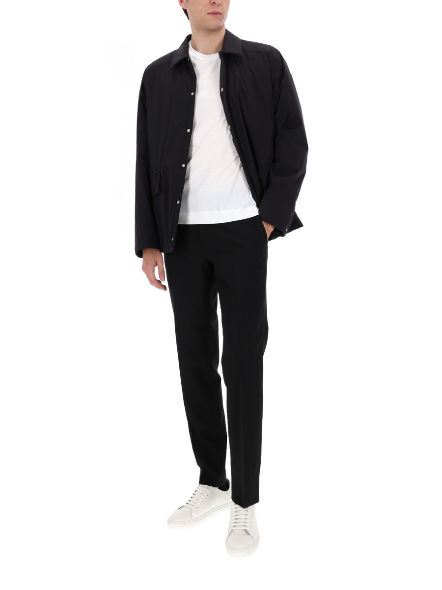 Herno Laminar Waterproof Matte Boxy Jacket Zwart