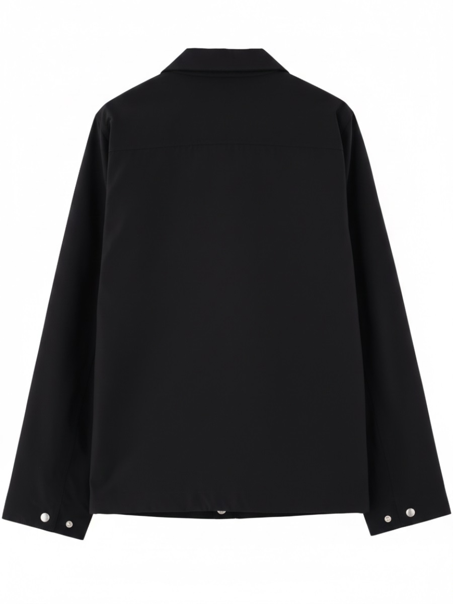 Herno Laminar Waterproof Matte Boxy Jacket Zwart