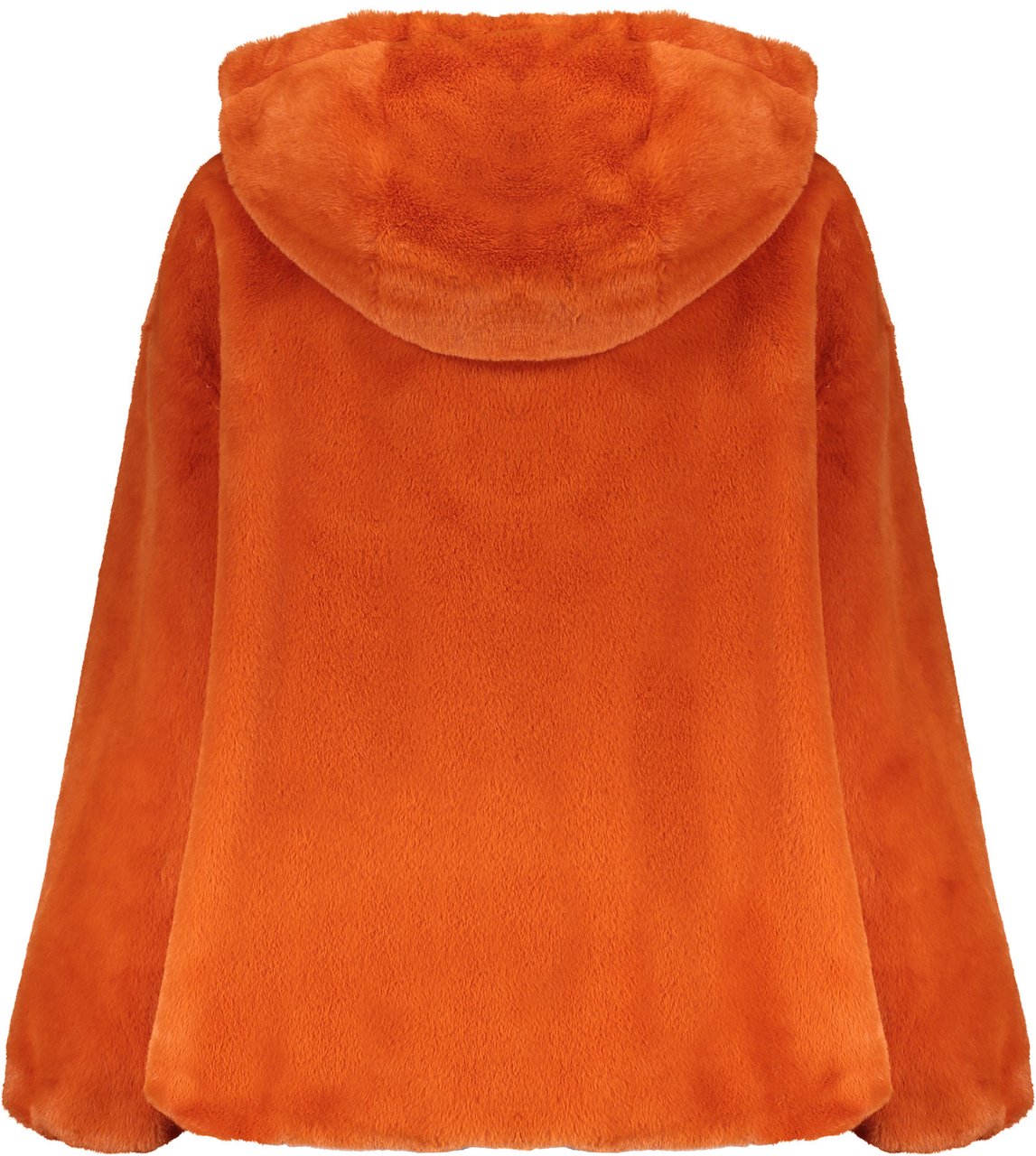 Herno Faux fur jacket Oranje