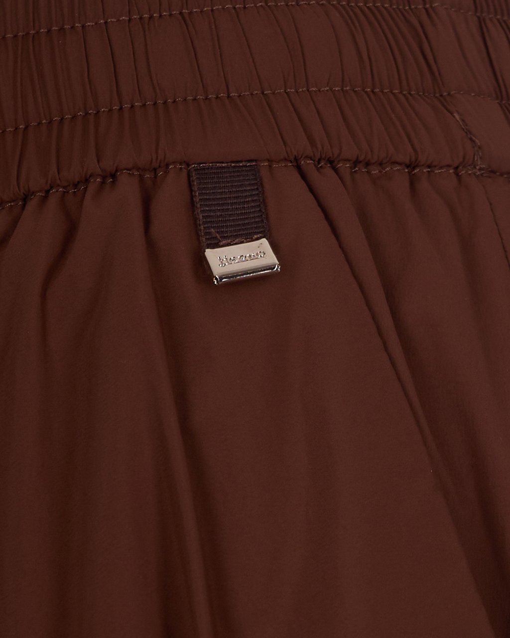 Herno Skirts Leather Brown Bruin