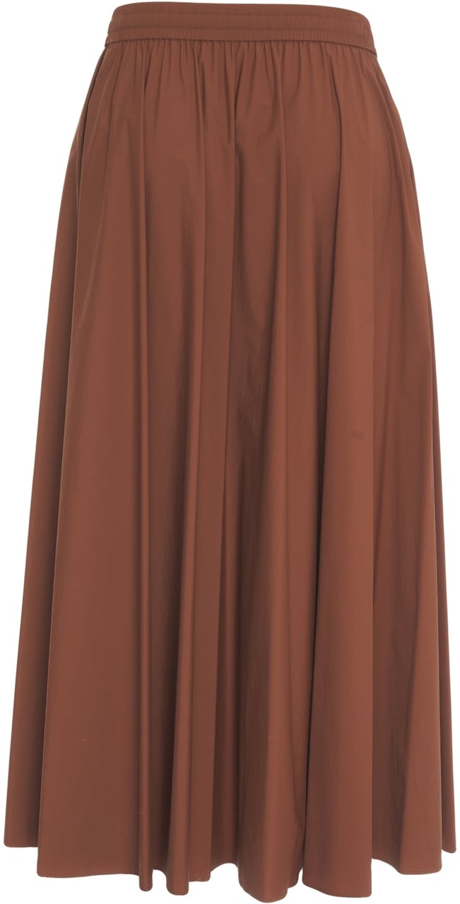 Herno Midi skirt Bruin