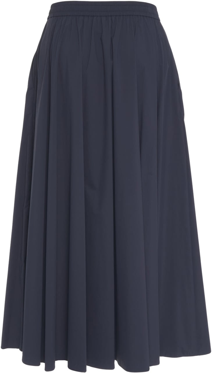 Herno Midi skirt Blauw