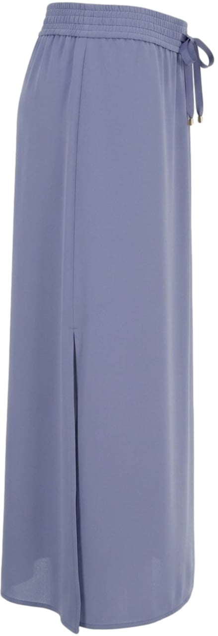 Herno Satin midi skirt Blauw