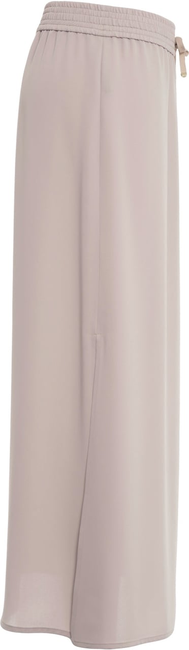 Herno Satin midi skirt Beige