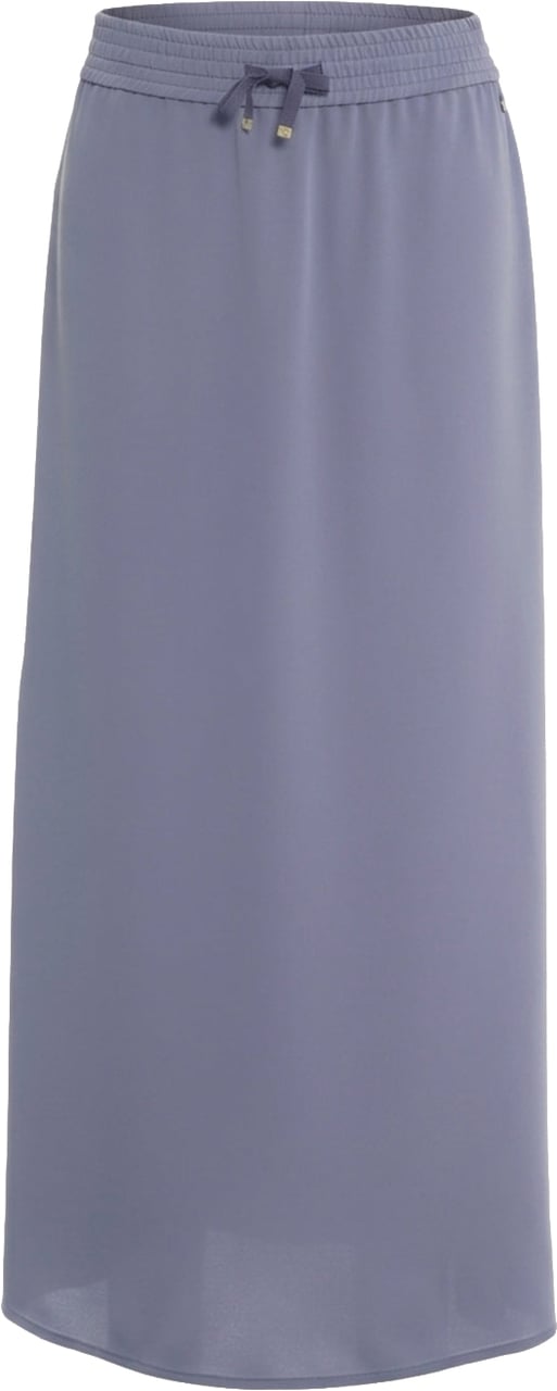 Herno Satin midi skirt Blauw