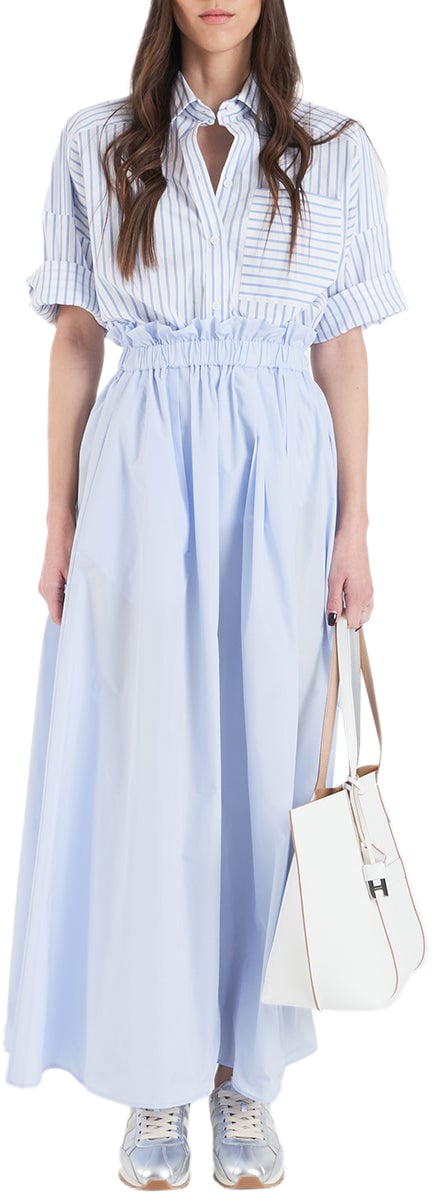 Herno Midi skirt Blauw