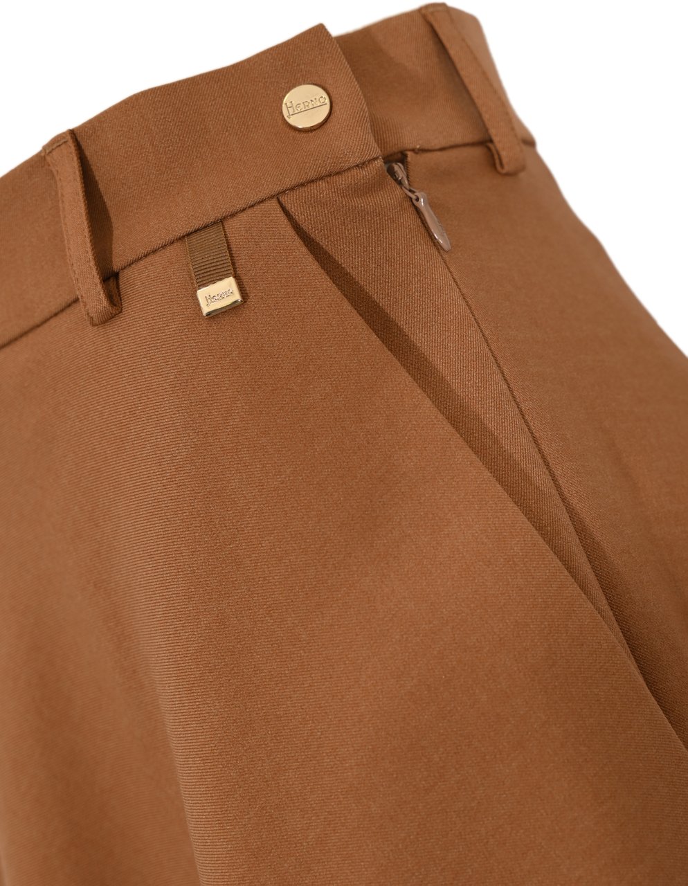 Herno Skirts Camel Beige
