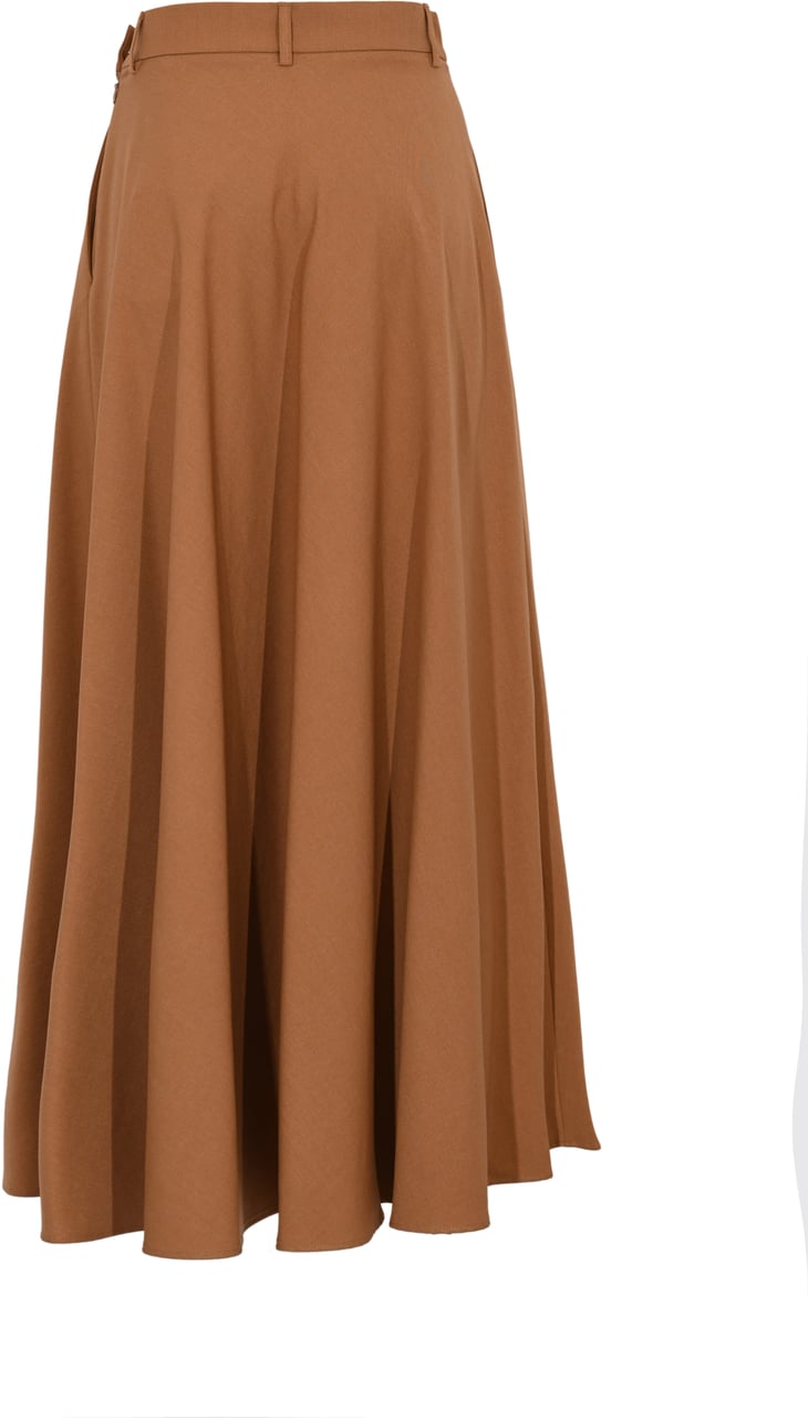 Herno Skirts Camel Beige