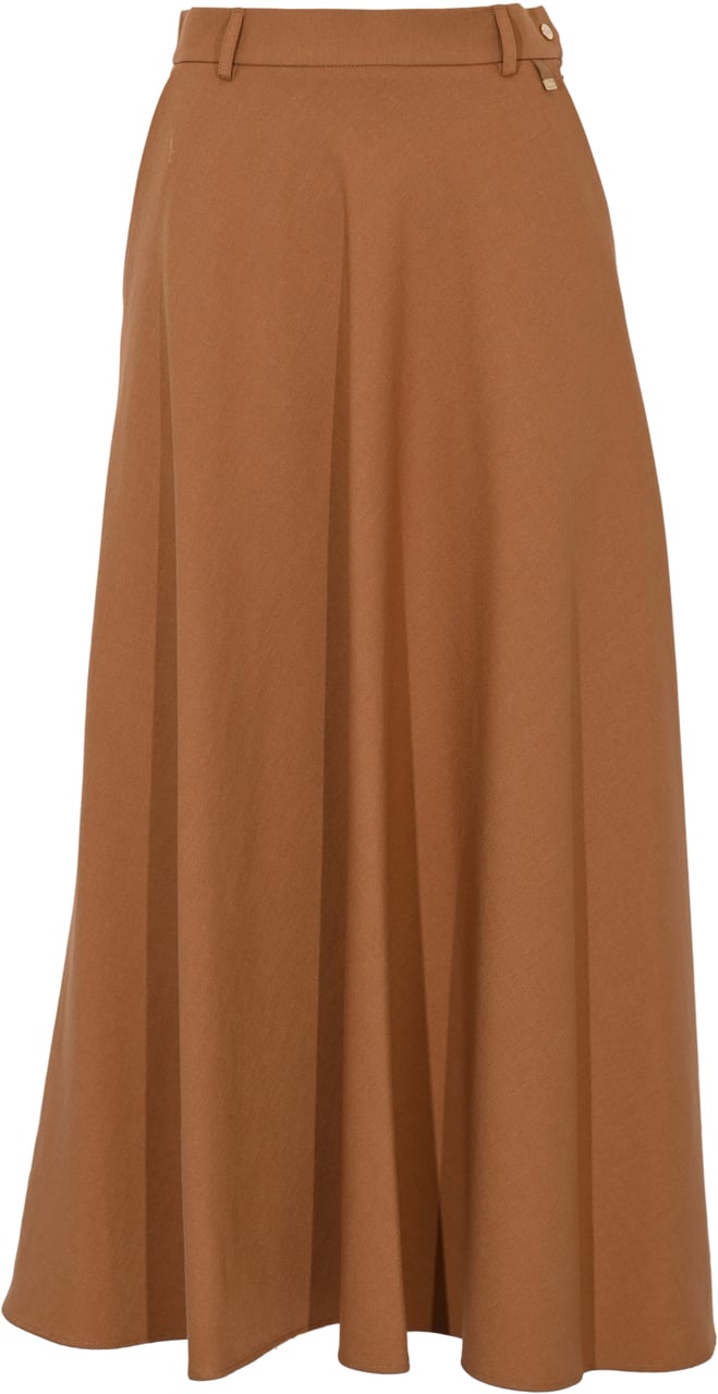 Herno Skirts Camel Beige